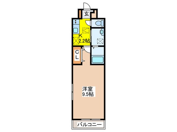 ジュネスエトワールの物件間取画像